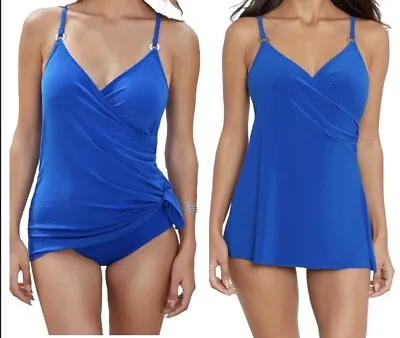 Magicsuit Put A Ring On It Underwire One-Piece In Sapphire Sz.14 • $144.99