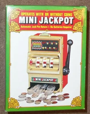 Vintage Waco Golden Jackpot Automatic Mini Machine Tabletop Play Toy • $14.99