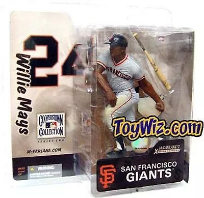 Willie Mays Action Figure Cooperstown Series 2 • $94.76