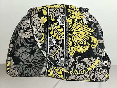 VERA BRADLEY ELOISE Ellie Blue Yellow Paisley Handbag Purse Kisslock • $24.99