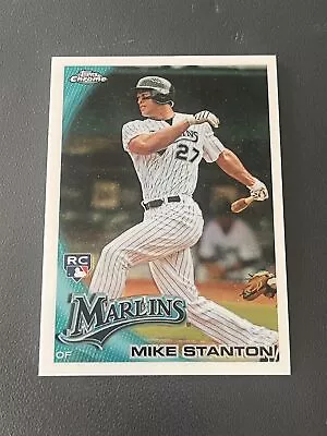 2010 Topps Chrome Refractor Mike Stanton RC • $19.99