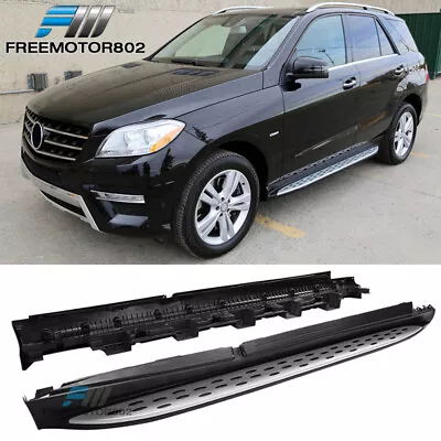 Fit 12-15 Mercedes-Benz ML Class 16-19 GLE W166 OE Style Running Board Step Bar • $168.89