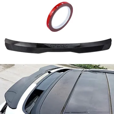 Carbon Fiber Car Rear Wing Lip Spoiler Tail Trunk Roof Trim Kit For Hatchback • $39.99