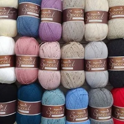 Stylecraft 400g Special Aran With Wool (80% Acrylic-20% Wool) -  All Colours • £11.20