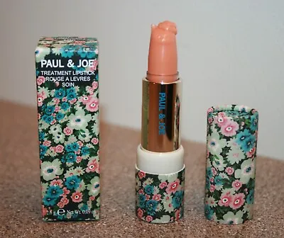 Paul & Joe Beauty 001 Treatment Lipstick Limited Edition Case & Cat In Cap Balm • $36.99