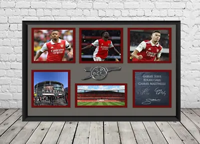 £7.49 • Buy Arsenal FC Signed Photo Poster Print Football Gunners Memorabilia