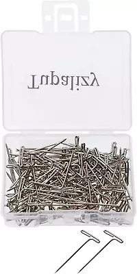 Tupalizy 120PCS 1 Inch Nickel Plated Steel T-Pins • $7.05