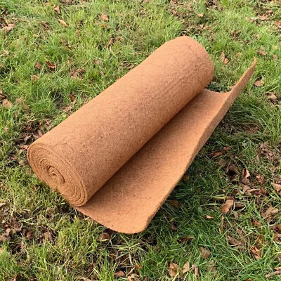 £39.99 • Buy Coco Liner Fibre Hanging Basket Wall Planter Trough Pot Bulk Roll (10m X 75cm)