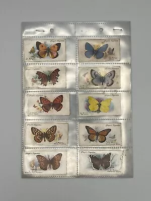 Vintage Players Cigarettes Butterfly Card Set - Complete 50 Cards • $38.25