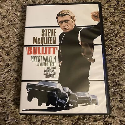 Bullitt (DVD 1968) Steve McQueen Robert Vaughn  Jacqueline Bisset • $5