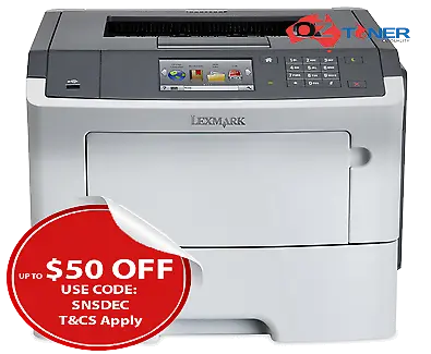 $688 • Buy Lexmark MS610de A4 Mono Laser Network Printer+Duplexer 47PPMi [35S0515] RRP$899