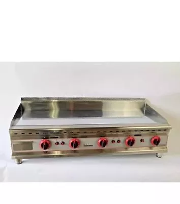 £850 • Buy Chrome Plate Natural Gas Griddle 120cm 5 Burner 12mm Plate, Commercial Griddle