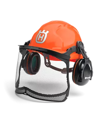 Husqvarna Chainsaw Forest Helmet Classic With Ultra Vision Visor New & Boxed • £39.99