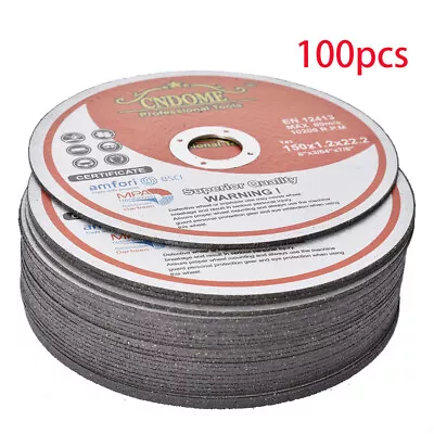 6 X.045 X7/8  Cut-off Wheel - Metal & Stainless Steel Cutting Discs 100 Pack • $48.99