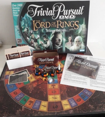 £12.99 • Buy Lord Of The Rings Trilogy Edition Trivial Pursuit Parker DVD Sealed VGC