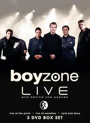 Boyzone - Live At The Point/Live At Wembley/Said And Done DVD (2008) • £21.22