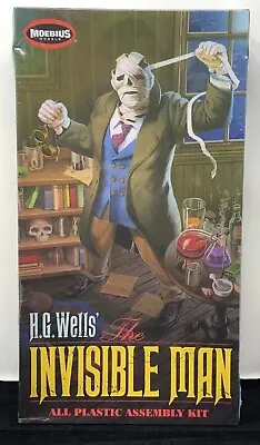 2019 Moebius Models H G Wells The Invisible Man All Plastic Assembly Kit Misb • $49.99