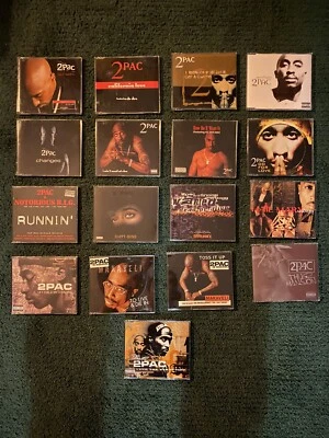 £85 • Buy 2Pac Makaveli - 17 CD Single Collection Bundle