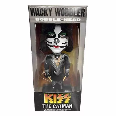 Kiss The Catman 2011 Wacky Wobbler Bobble Head Funko Peter Criss New In Box • $52.49