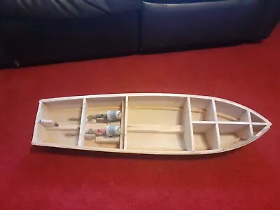 £25 • Buy (SUPURB ) 28.5  Scratch Built Twin Motor Raf Crash Tender Model Boat