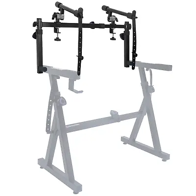 Liquid Stands Adjustable 2nd Tier Keyboard Stand Attachment With Straps • $59.99