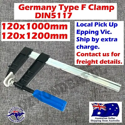 F Clamps EXTRA LONG 120mm Heavy Duty Woodworking Germany Type F Clamps  • $29.99