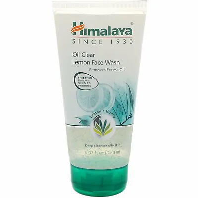 £14.54 • Buy Himalaya, Oil Clear Lemon Face Wash, For Oily Skin, 5.07 Fl Oz (150 Ml)