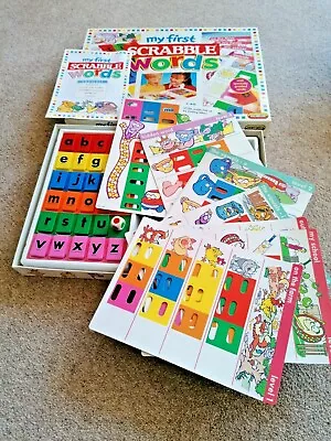 Vintage Mattel Spears Games - My First Scrabble Words - Age 3 To 6 • £18.99