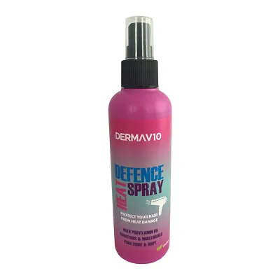 Derma V10 Heat Defence Spray Hair Protection Spray  • £4.99