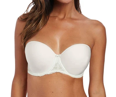 £40.99 • Buy Fantasie Bronte FL2060 W Underwired Moulded Strapless Bra Ivory IVY CS