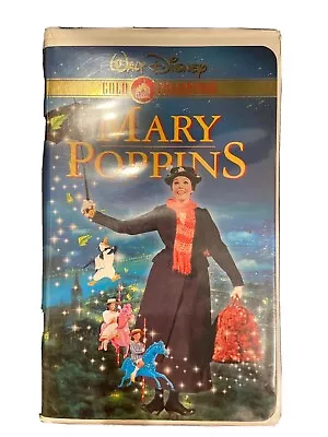 Mary Poppins (VHS 2000 Gold Collection Edition) • $5