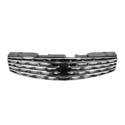 For 03-07 G35 G-35 3.5L V6 Coupe 2-Door Front Grill Grille Assembly Chrome/Black • $147.95