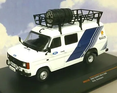 Ixo 1/43 D/cst Ford Transit Mk2 Mkii Team Ford Rally Assistance/support Van 1986 • £42.75