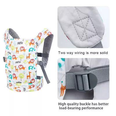 Girl 3 Carrying Ways Baby Doll Carrier Front Back Carrying Soft Adjustable Strap • $26.27