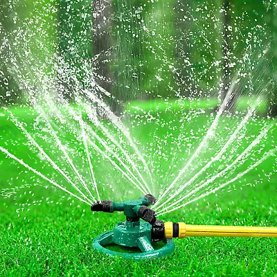 Garden Sprinkler Adjustable 360 Degree Rotation Lawn Sprinkler • $14.99