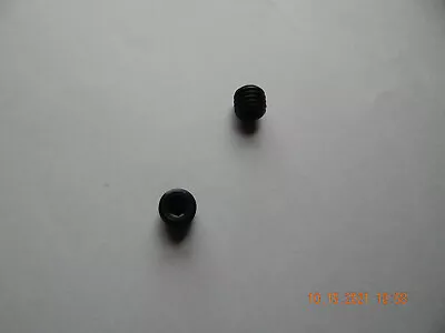 SOCKET SET SCREWS.  9/16-12 X 1/2  CUP POINT. BLACK ALLOY. 2 PCS. NEW • $14.45