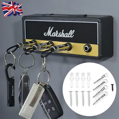 Vintage Rack Amp Guitar Amplifier Key Holder Wall Jack Rack 2.0 New • £9.99