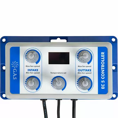 GAS EC5 Thermostatic Digital Fan Speed Controller And Balancer Unit • £149.90