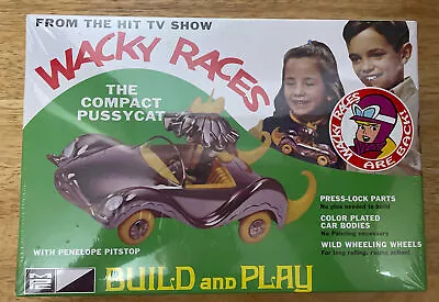 Wacky Races 1/25 Model Kit MPC Compact Pussycat TV Penelope Pitstop NIB SEALED • $20.54