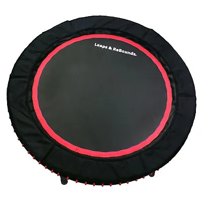 LEAPS & REBOUNDS 48  Mini Fitness Trampoline & Rebounder Exercise Equipment Red • $220