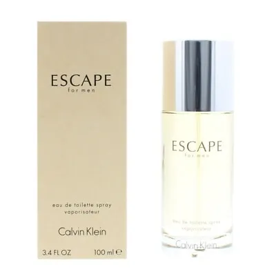 Ck Calvin Klein Escape For Men 100ml Eau De Toilette Spray Brand New • £24.49
