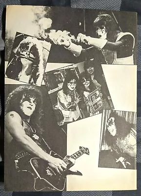 Kiss / Ace Frehley / Band Magazine Full Page Pinup Poster Clipping + Dvd (c) • £12.34