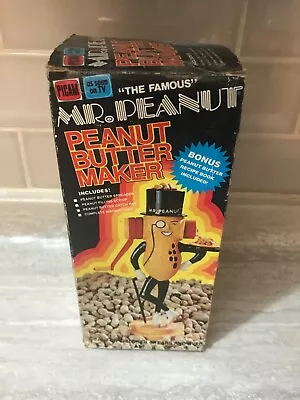 Vintage Mr. Peanut Peanut Butter Maker Brand New Never Taken Out Of Box • $91.11