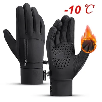 -10℉ Waterproof Windproof Touch Screen Warm Winter Gloves For Cold Weather Men • $7.99