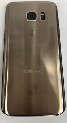 Samsung Galaxy S7 32GB Gold (Verizon) G930 Smartphone *Heavy Screen Burn In | O3 • $14.99