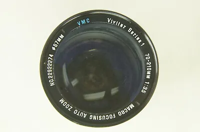 Two Vivitar Series 1 70-210mm F/2.8-4 VMC Macro Lens For Minolta MD Parts/repair • $48