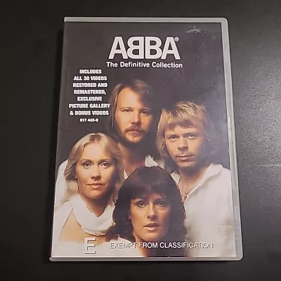 Definitive Collection By ABBA (DVD 2002) • $9