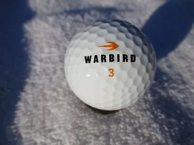 RARE WARBIRD LONG SINGLE GOLF BALL EXCELLENT COLLECTIBLE BALL. EARLY Callaway? • $5.99