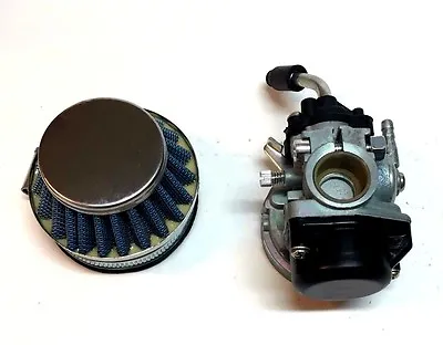 Performance Carburetor + Air Filter 2 Stroke 49 50cc 60cc 66cc 80cc Motor Bike  • $19.95
