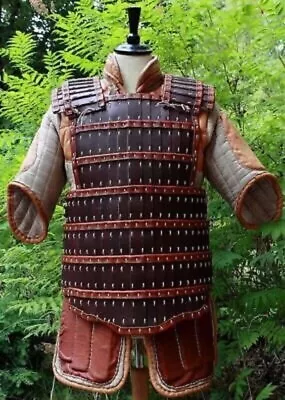 Celtic Medieval Viking Leather Breastplate Cosplay Halloween Costume • $219.90